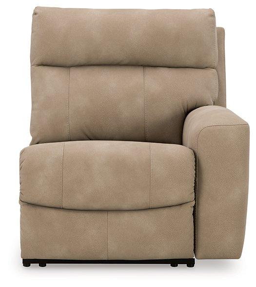 Next-Gen DuraPella Power Reclining Sectional Loveseat with Console - Furniture 4 Less (Jacksonville, NC)