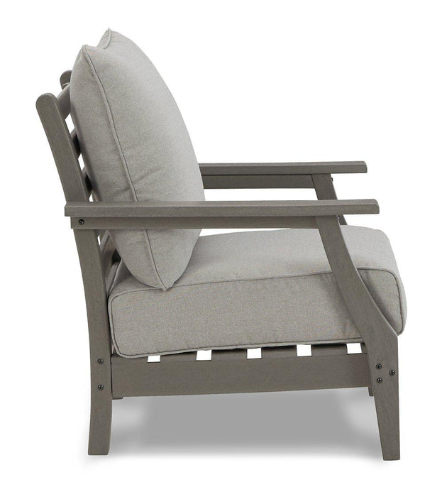 Visola Outdoor Sofa and Loveseat Set - Furniture 4 Less (Jacksonville, NC)