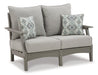 Visola Outdoor Sofa and Loveseat Set - Furniture 4 Less (Jacksonville, NC)