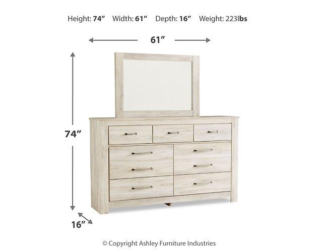 Bellaby Dresser and Mirror - Furniture 4 Less (Jacksonville, NC)