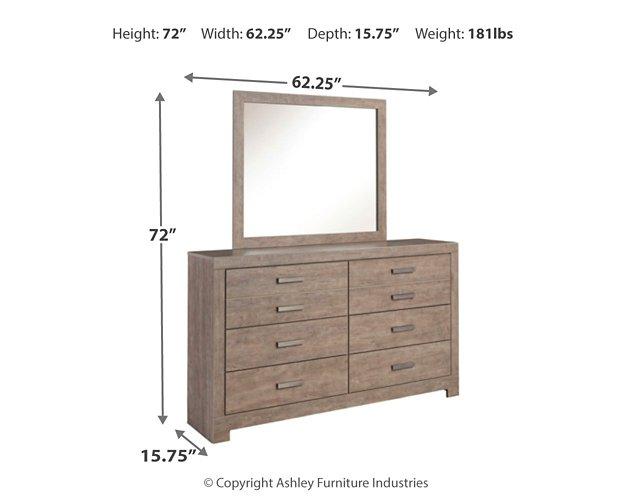 Culverbach Dresser and Mirror - Furniture 4 Less (Jacksonville, NC)