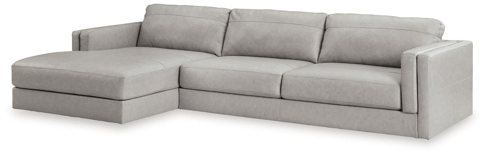 Amiata Sectional with Chaise - Furniture 4 Less (Jacksonville, NC)