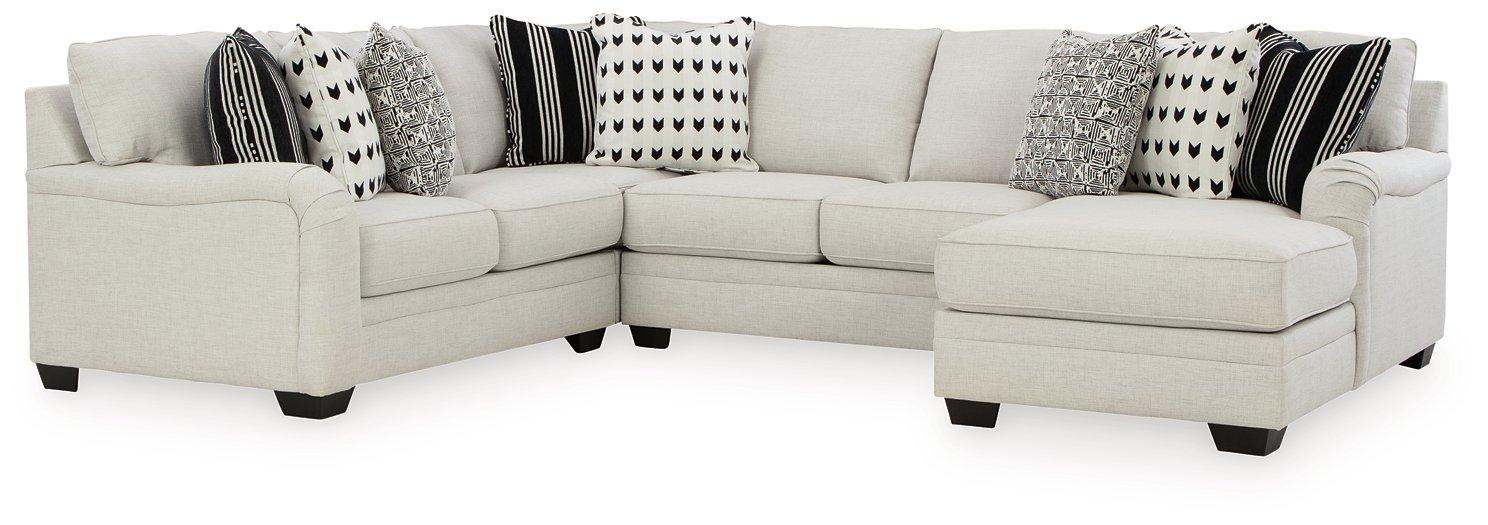 Huntsworth Sectional with Chaise - Furniture 4 Less (Jacksonville, NC)