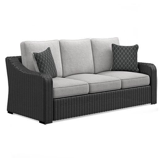 Beachcroft Outdoor Sofa with Cushion - Furniture 4 Less (Jacksonville, NC)