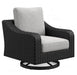 Beachcroft Outdoor Swivel Lounge with Cushion - Furniture 4 Less (Jacksonville, NC)