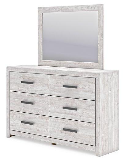 Cayboni Dresser and Mirror - Furniture 4 Less (Jacksonville, NC)