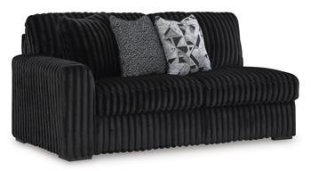 Midnight-Madness Sectional with Chaise - Furniture 4 Less (Jacksonville, NC)