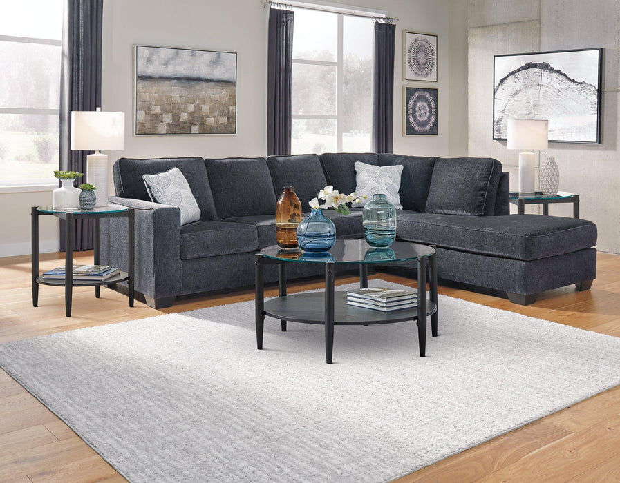 Altari Sectional with Chaise - Furniture 4 Less (Jacksonville, NC)