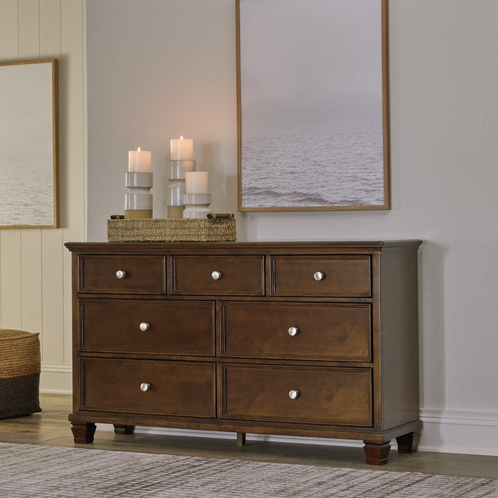 Danabrin Dresser and Mirror - Furniture 4 Less (Jacksonville, NC)