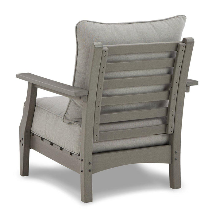 Visola Outdoor Sofa and Loveseat Set - Furniture 4 Less (Jacksonville, NC)
