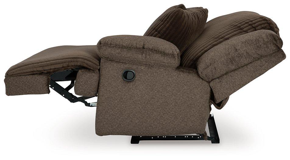 Top Tier Reclining Sectional with Chaise - Furniture 4 Less (Jacksonville, NC)