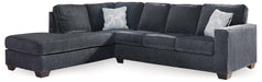 Altari Sleeper Sectional with Chaise - Furniture 4 Less (Jacksonville, NC)