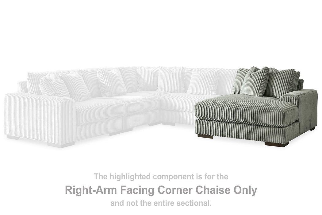 Lindyn Sectional with Chaise - Furniture 4 Less (Jacksonville, NC)