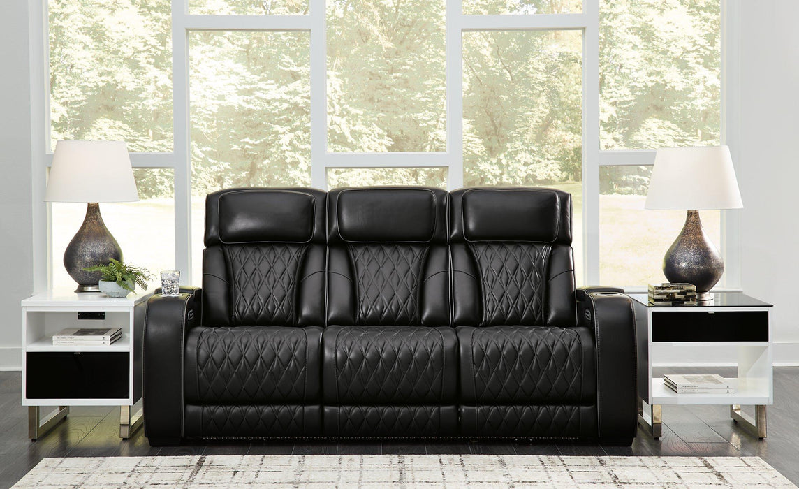 Boyington Power Reclining Sofa - Furniture 4 Less (Jacksonville, NC)