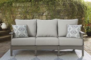 Visola Outdoor Sofa and Loveseat Set - Furniture 4 Less (Jacksonville, NC)
