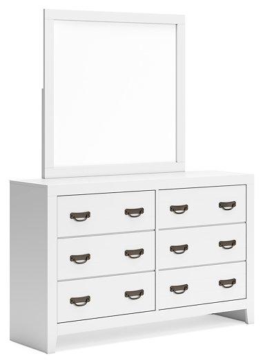Binterglen Dresser and Mirror - Furniture 4 Less (Jacksonville, NC)