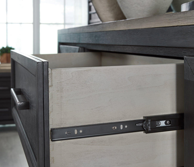 Foyland Dresser and Mirror - Furniture 4 Less (Jacksonville, NC)