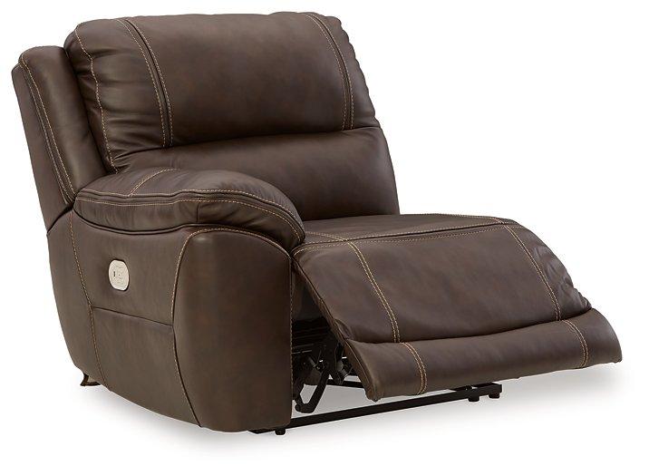 Dunleith Power Reclining Loveseat with Console - Furniture 4 Less (Jacksonville, NC)