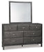 Caitbrook Dresser and Mirror - Furniture 4 Less (Jacksonville, NC)