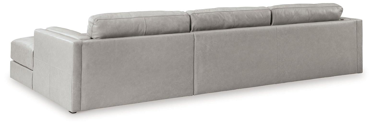 Amiata Sectional with Chaise - Furniture 4 Less (Jacksonville, NC)