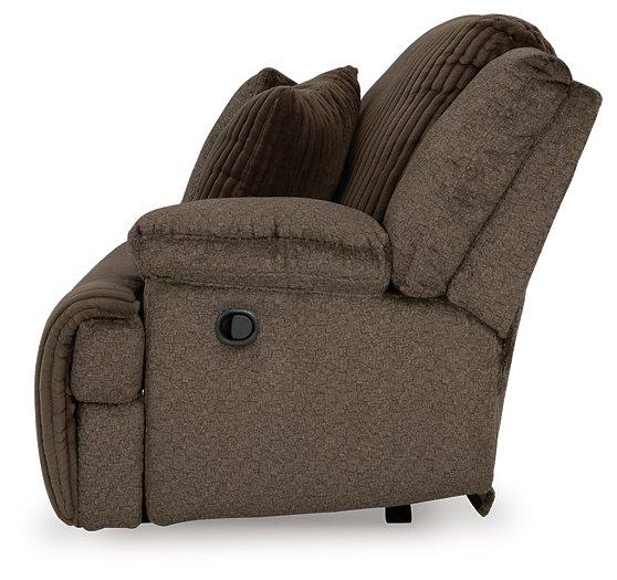 Top Tier Reclining Sectional with Chaise - Furniture 4 Less (Jacksonville, NC)