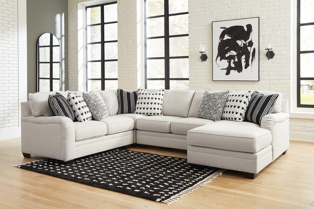 Huntsworth Sectional with Chaise - Furniture 4 Less (Jacksonville, NC)