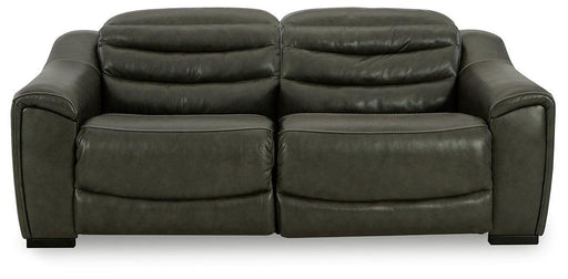 Center Line Power Reclining Sectional Loveseat - Furniture 4 Less (Jacksonville, NC)