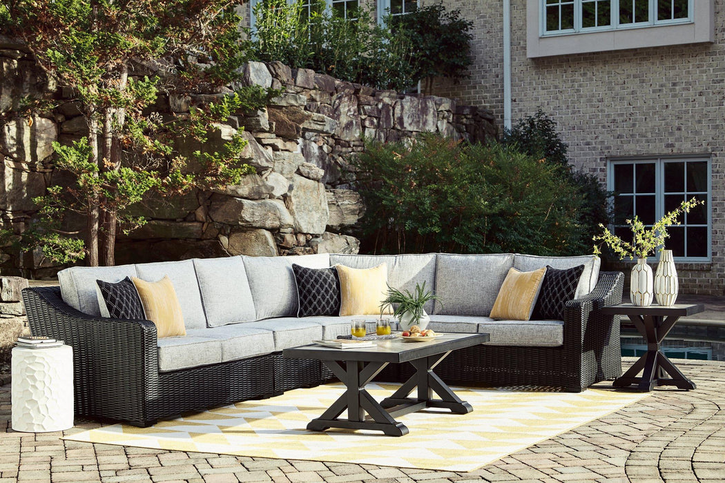 Beachcroft Outdoor Sectional - Furniture 4 Less (Jacksonville, NC)