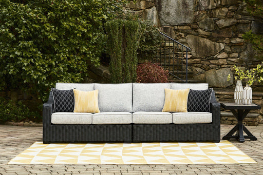 Beachcroft 2-Piece Outdoor Loveseat with Cushion - Furniture 4 Less (Jacksonville, NC)
