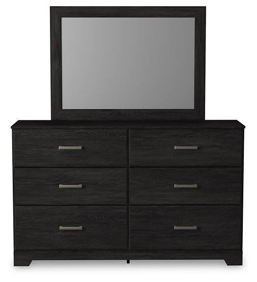 Belachime Dresser and Mirror - Furniture 4 Less (Jacksonville, NC)