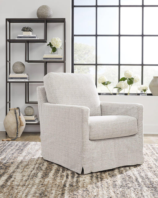 Nenana Next-Gen Nuvella Swivel Glider Accent Chair - Furniture 4 Less (Jacksonville, NC)