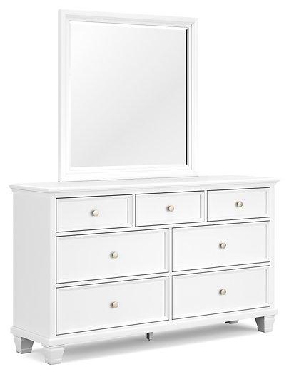 Fortman Dresser and Mirror - Furniture 4 Less (Jacksonville, NC)