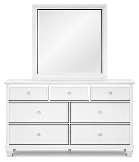 Fortman Dresser and Mirror - Furniture 4 Less (Jacksonville, NC)