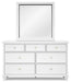 Fortman Dresser and Mirror - Furniture 4 Less (Jacksonville, NC)