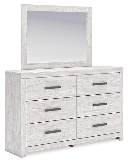 Cayboni Dresser and Mirror - Furniture 4 Less (Jacksonville, NC)
