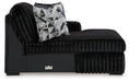 Midnight-Madness Sectional Sofa with Chaise - Furniture 4 Less (Jacksonville, NC)
