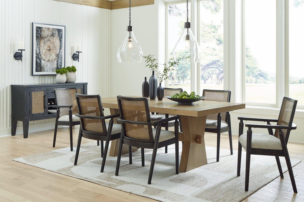Galliden Dining Arm Chair - Furniture 4 Less (Jacksonville, NC)