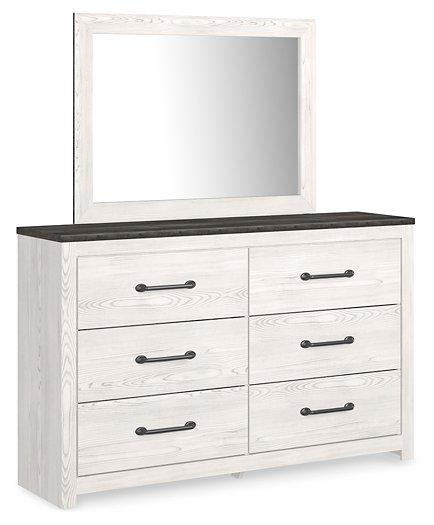 Gerridan Dresser and Mirror - Furniture 4 Less (Jacksonville, NC)