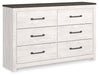 Gerridan Dresser and Mirror - Furniture 4 Less (Jacksonville, NC)