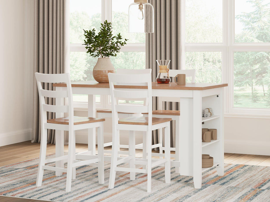 Gesthaven Counter Height Dining Table - Furniture 4 Less (Jacksonville, NC)