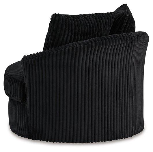 Gramwell Swivel Accent Chair - Furniture 4 Less (Jacksonville, NC)