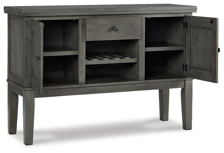 Hallanden Dining Room Set - Furniture 4 Less (Jacksonville, NC)