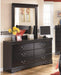 Huey Vineyard Dresser and Mirror - Furniture 4 Less (Jacksonville, NC)