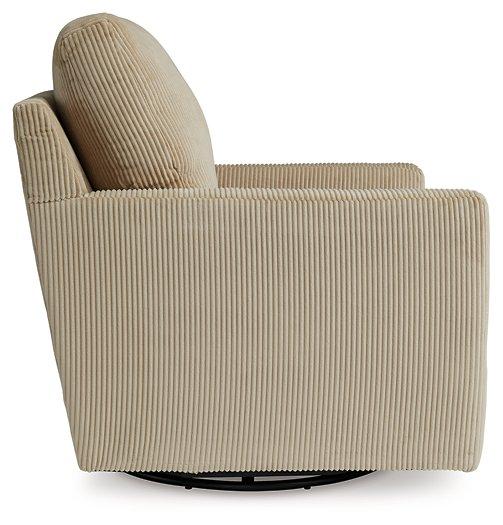Icaman Swivel Accent Chair - Furniture 4 Less (Jacksonville, NC)