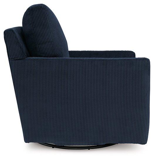Icaman Swivel Accent Chair - Furniture 4 Less (Jacksonville, NC)