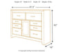 Juararo Dresser - Furniture 4 Less (Jacksonville, NC)