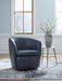 Kierreys Swivel Accent Chair - Furniture 4 Less (Jacksonville, NC)