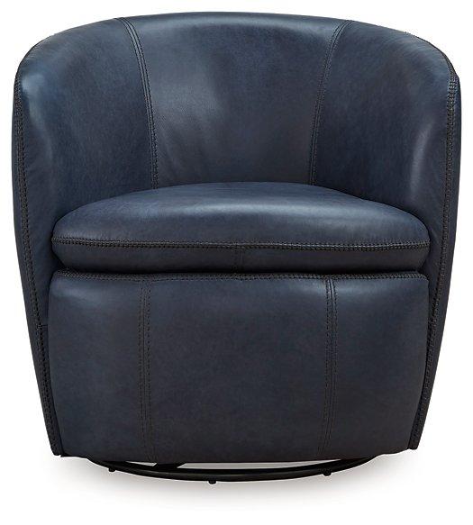 Kierreys Swivel Accent Chair - Furniture 4 Less (Jacksonville, NC)