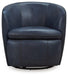 Kierreys Swivel Accent Chair - Furniture 4 Less (Jacksonville, NC)