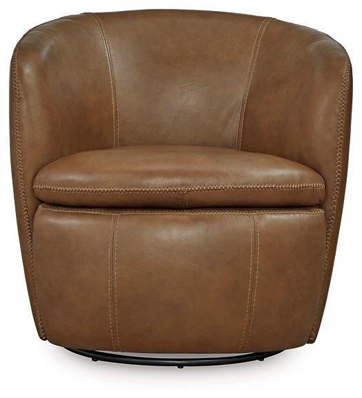 Kierreys Swivel Accent Chair - Furniture 4 Less (Jacksonville, NC)